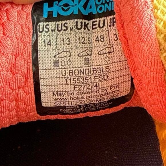 HOKA ONE ONE Bondi B3LS Unisex Sneakers- SZ Men 13- Women 14 main image 9